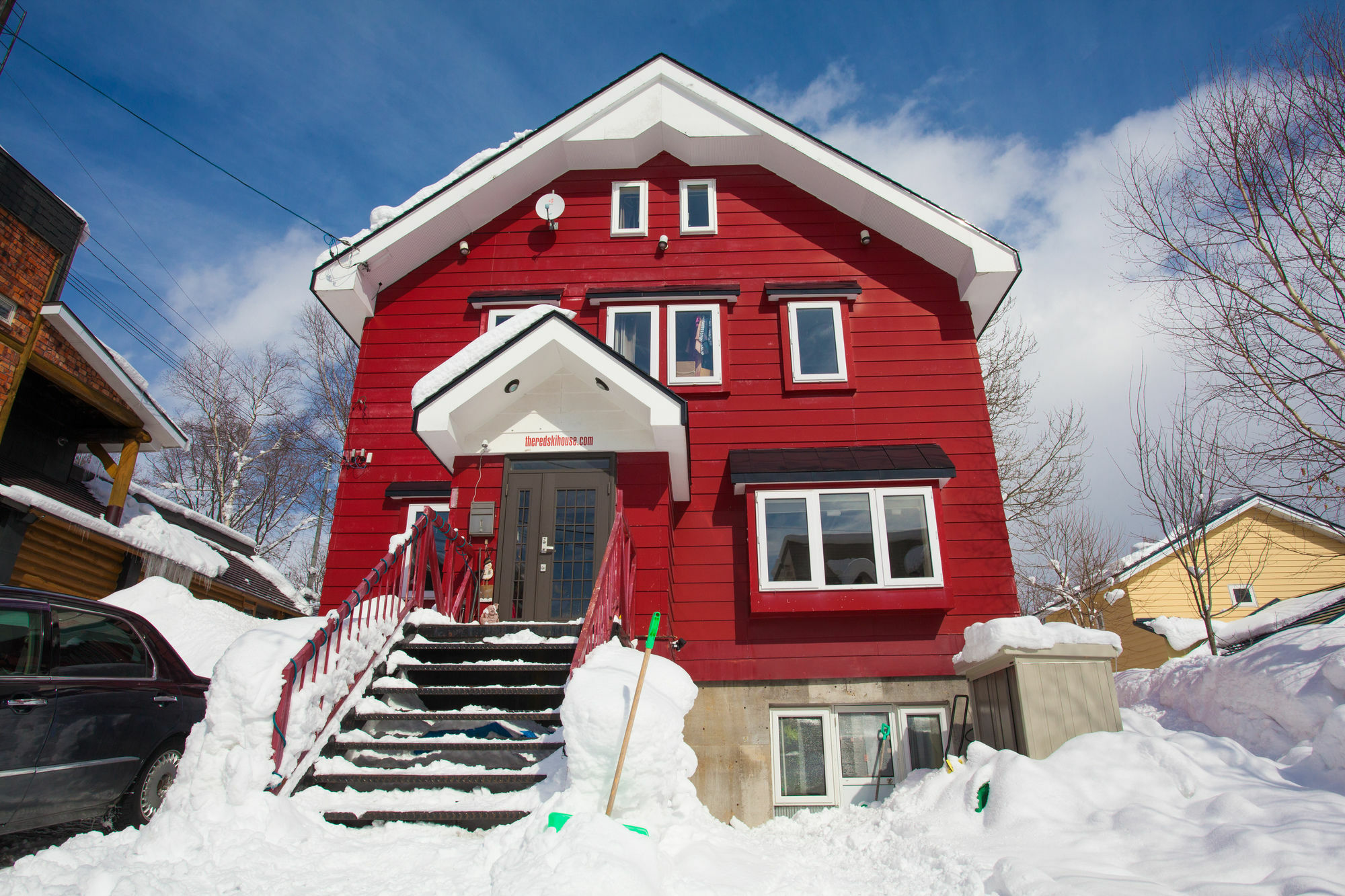 The Red Ski House Kutchan Esterno foto